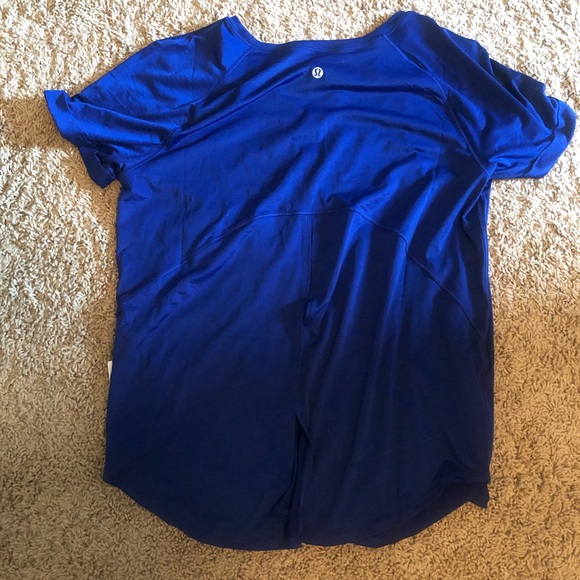 NWT Lululemon open up tie back tee - Picture 3 of 6